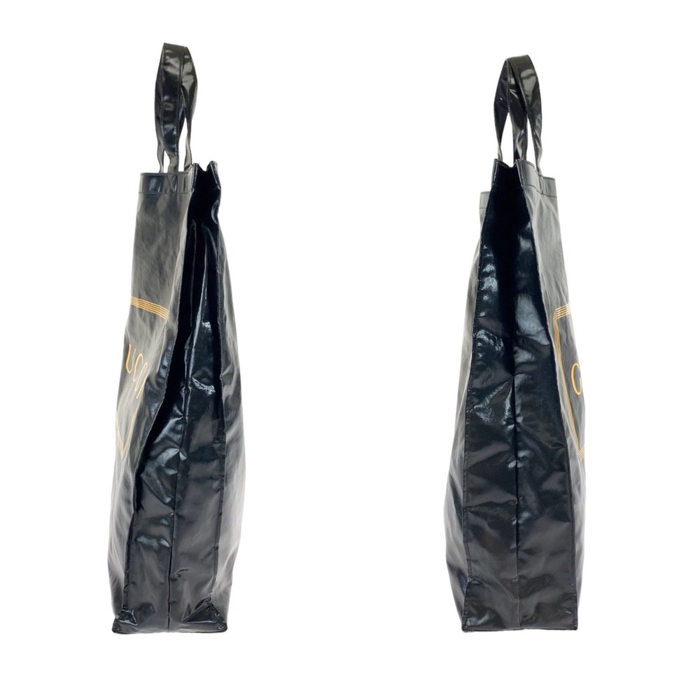 GUCCI Gucci Black Yellow Coated Canvas 575140 Tote Bag Business Men's - Picture 9 of 10